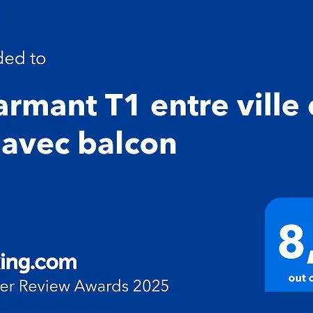 T1 Entre Et Avec Balcon 公寓 艾克斯莱班